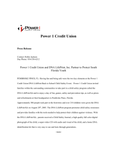 Power 1 Credit Union Sponsors Annual