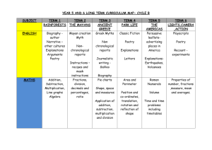 Y5/6 Curriculum Overview - The John Harrox Primary School