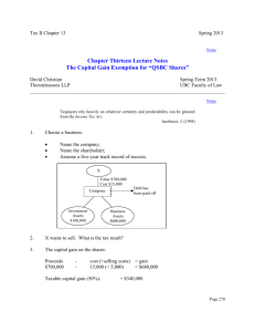 Chapter 13 - Thorsteinssons LLP Tax Lawyers