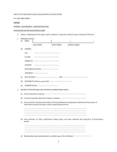 faq pre-registration form