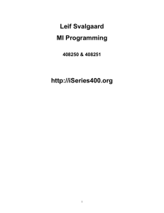 MI-Programming