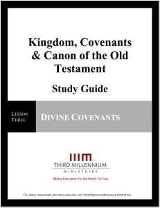 Study Guide - Third Millennium Ministries