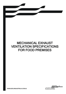 Mechanical Exhaust System Specifications