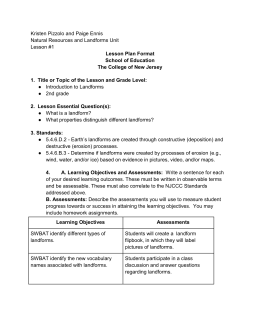 Landforms - Super Teacher Worksheets