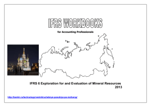 IFRS 6-Exploration For and Evaluation of
