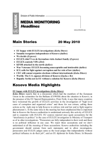 Main Stories 20 May 2010
