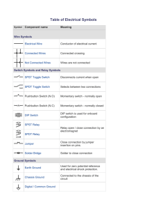 Table of Electrical Symbols - I blogs del ISIS Leonardo da Vinci