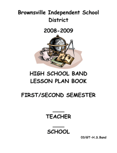 03 GT-High School Band - Brownsville Independent School District