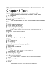 Name Date Period ______ Chapter 5 Test Multiple Choice: Place