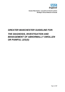 For full guideline click here - Greater Manchester, Lancashire and
