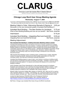 Greater Chicago AutoCAD User's Group