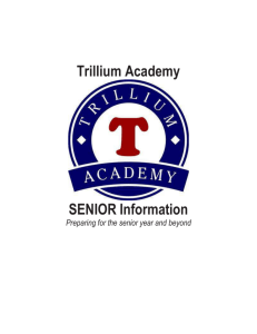 Trillium Academy Future Planning