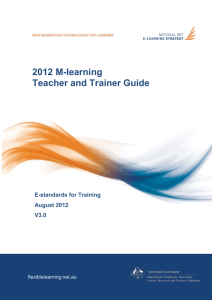 2012 M-learning teacher and trainer guide - E