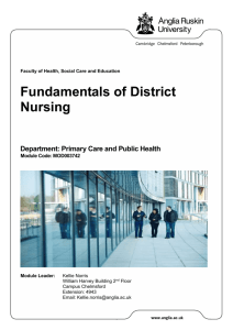 Fundamentals of District Nursing