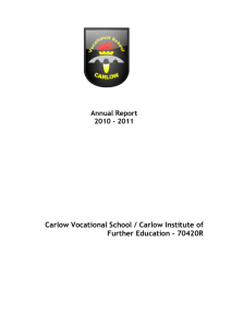 Carlow Vocational School / Institute of Further Education