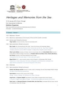 Heritages and Memories from the Sea 14