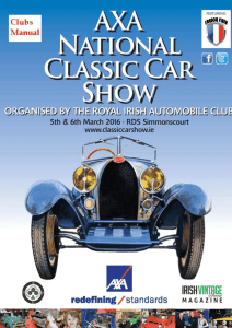 CONTENTS - Classic Car Show