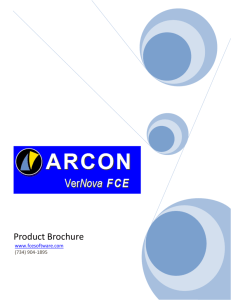 Arcon Brochure - Functional Capacity Evaluation