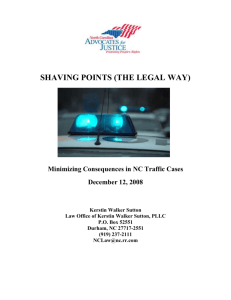shaving points (the legal way) - Marcus E. Hill, Attorney at Law