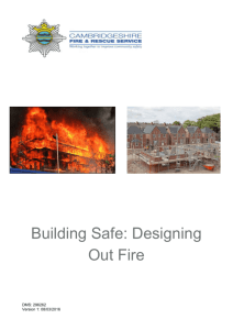 Building Safe - Cambridgeshire Fire and Rescue Service