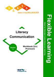 bksb   FLEXIBLE LEARNING Sentence Focus Workbook 2(iv