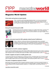 International Federation of the Periodical Press Magazine World