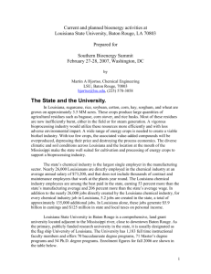 LSU white paper - Southeastern Universities Research Association