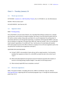 Readings & questions version 2012-01-24