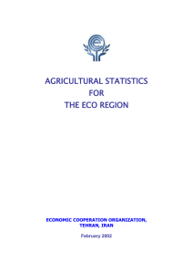 Agriculture Statistics of ECO Region