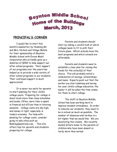 Newsletter March 2013 - Mascenic Regional School District