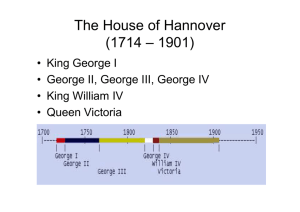 The House of Hannover (1714 – 1901)