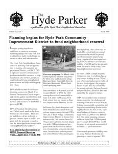 Hyde Parker - Hyde Park Neighborhood Association