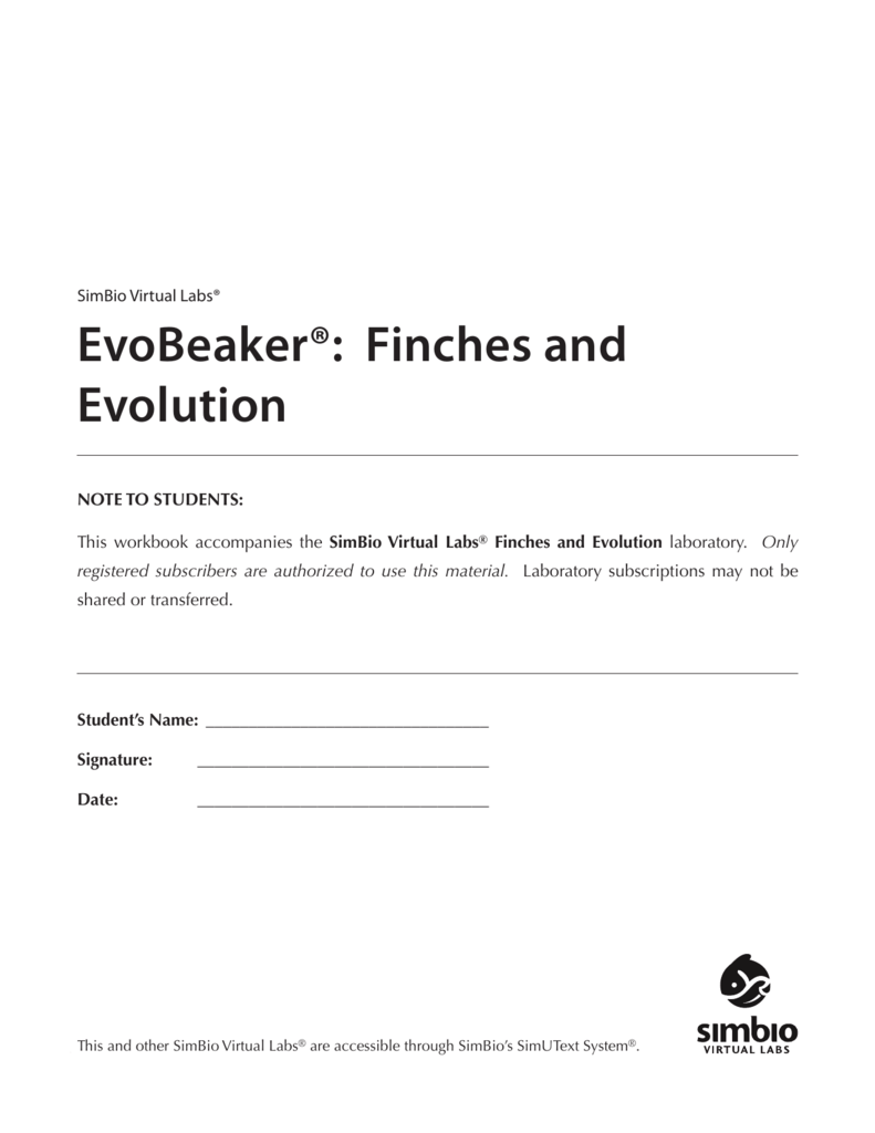 Simbio simbio virtual labs® evobeaker Simbio simbio virtual labs® evobeaker