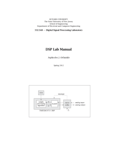 DSP Lab Manual - ECE