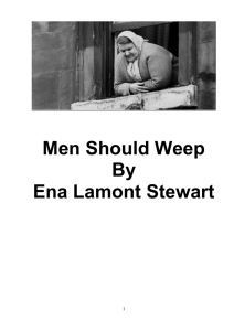 Men Should Weep Revision Booklet