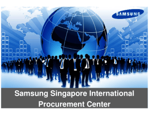 Samsung Singapore International Procurement Center