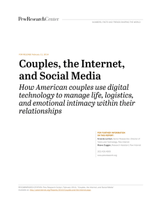Couples, the Internet, and Social Media