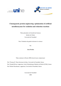 Chemogenetic protein engineering: optimization of