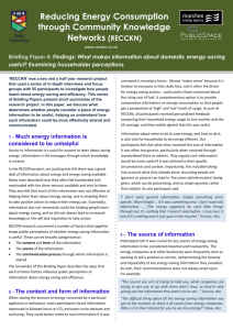Briefing Paper 4 - What makes energy information useful