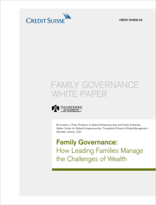 Family Governance