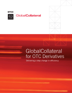 GlobalCollateral for OTC Derivatives