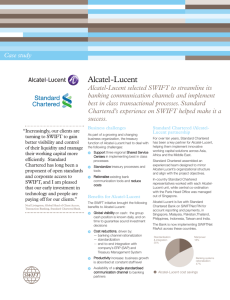 Alcatel-Lucent, Standard Chartered