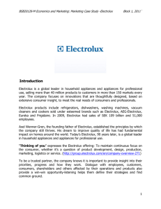 Electrolux Insight