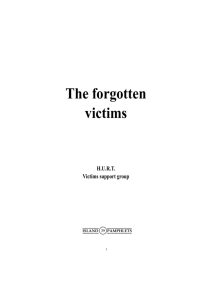 The forgotten victims