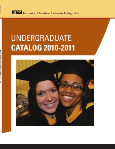 undergraduate catalog 2010-2011