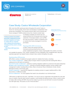 Case Study: Costco Wholesale Corporation
