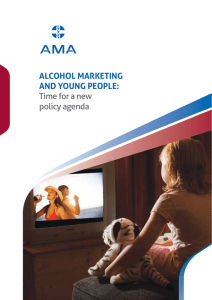 Alcohol MArketing And Young PeoPle
