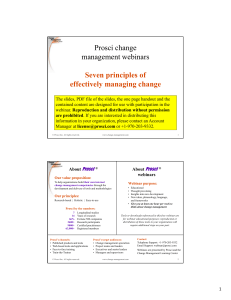 Slides - Change Management Learning Center