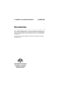 AASB 102 - Australian Accounting Standards Board
