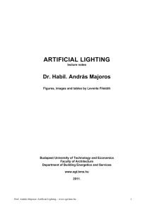 Artificial lighting